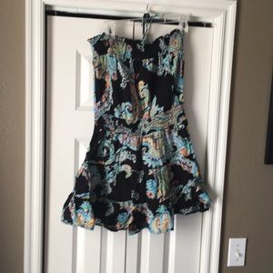 Strapless sundress or cover up